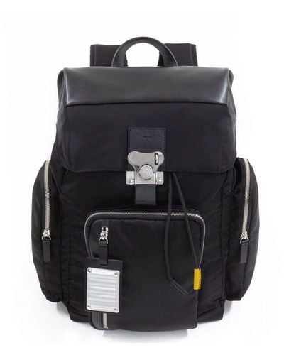 Fpm Nylon Bank On The Road-butterfly Pc Backpack M - Black