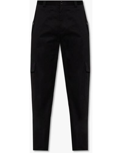 Dolce & Gabbana Dolce & Gabbana Pants With Pockets - Black
