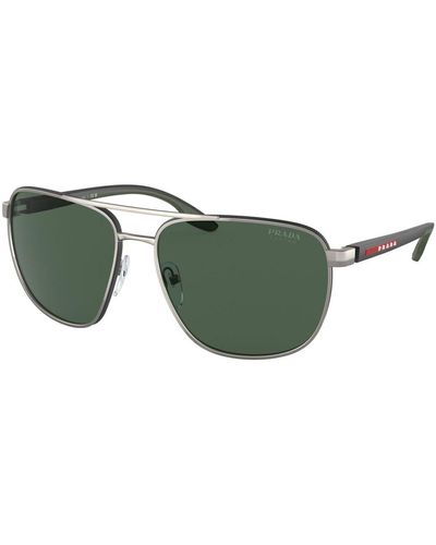 Prada Linea Rossa Ps 50Ys Sunglasses - Green