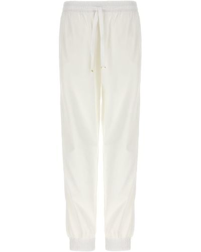 Herno Technical Fabric Joggers - White