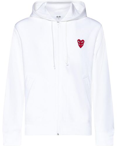 COMME DES GARÇONS PLAY Cdg Play Jumpers - White