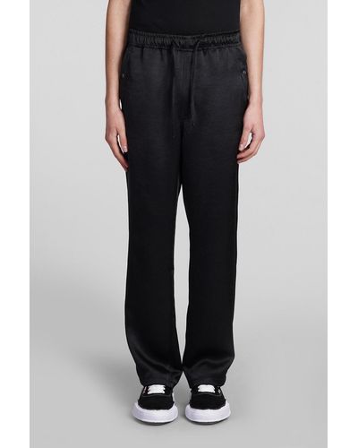 Needles Trousers In Black Polyester