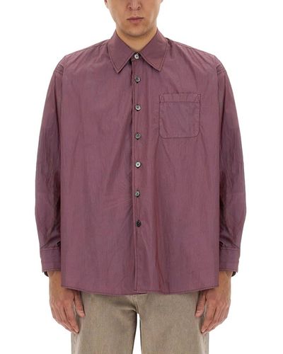 Our Legacy Borrowed Shirt - Purple