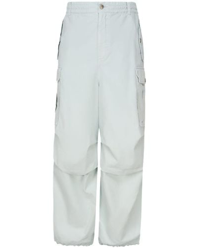 Marni Cargo Pants With Draping - White
