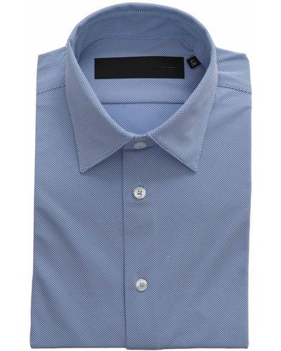 Rrd Jacquard Oxford Shirt - Blue