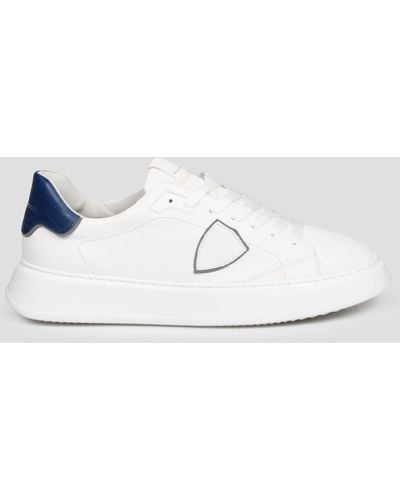 Philippe Model Temple Low Trainers - White