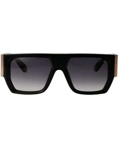 Philipp Plein Oversized Frame Sunglasses - Black
