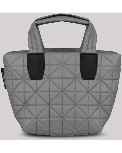 VEE COLLECTIVE Vee Collective Small Vee Padded Tote Bag - Gray