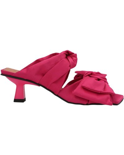 Ganni 'bow' Sandals - Pink