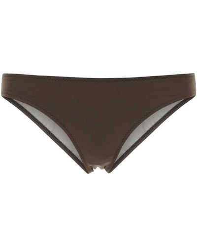GIMAGUAS Stretch Nylon Carolina Bikini Bottom - Brown
