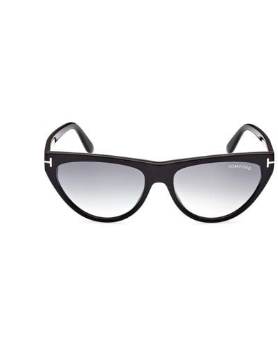 Tom Ford Cat Eye Sunglasses - Black