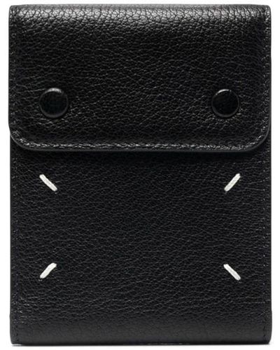 Maison Margiela Money Clip Wallet in Black for Men | Lyst