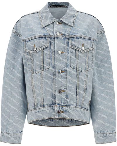 Alexander Wang Denim Jacket - Blue