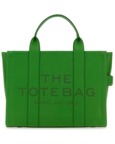 Marc Jacobs Logo-Embossed Medium Tote Bag - Green