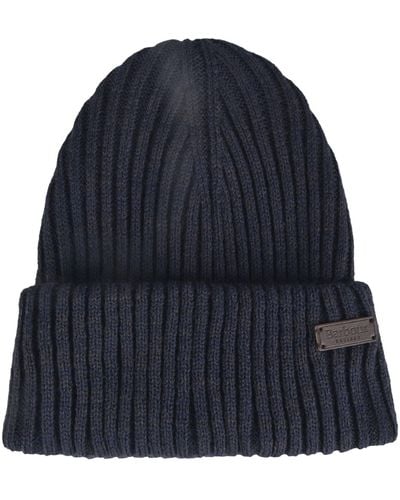 Barbour Crimdon Beanie And Scarf Set - Blue
