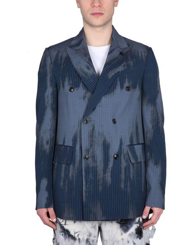 Amiri Relaxed Fit Jacket - Blue