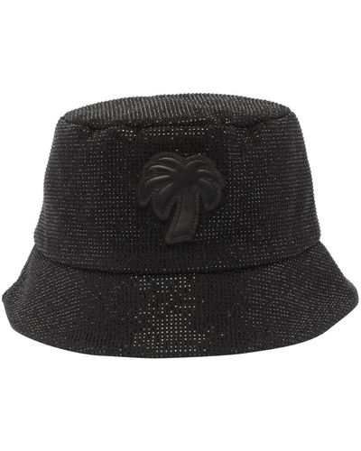 Palm Angels Hats - Black