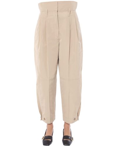 Givenchy High-waist Trousers - Natural