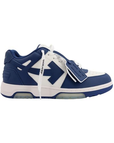 Off-White c/o Virgil Abloh Out Of Office Trainers - Blue