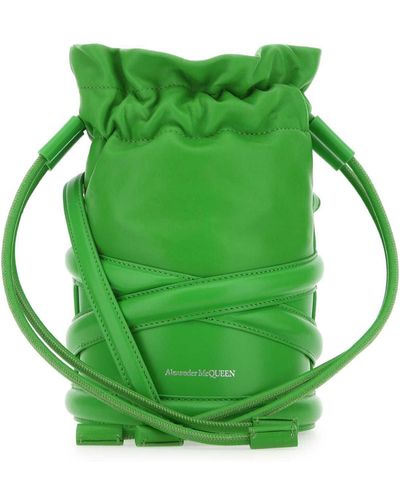 Alexander McQueen Bucket Bags - Green