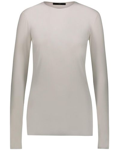 SAPIO N°22 Jersey Long Sleves Top - White