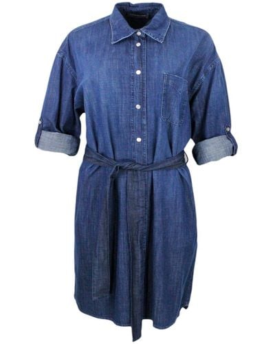 Lorena Antoniazzi Shirt Dress - Blue