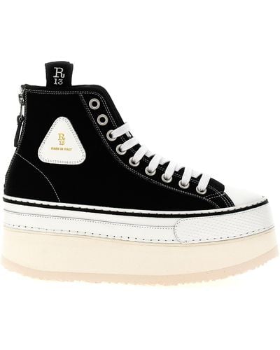 R13 Courtney Sneakers - Black