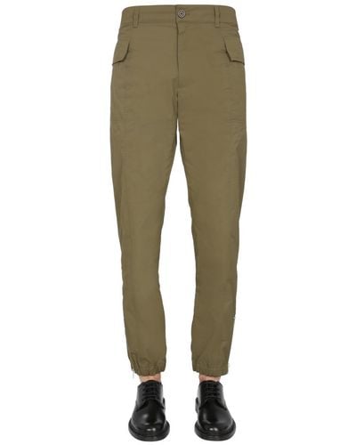Helmut Lang Cargo Trousers - Green