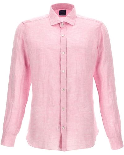 Barba Napoli The Vintage Shirt Shirt - Pink