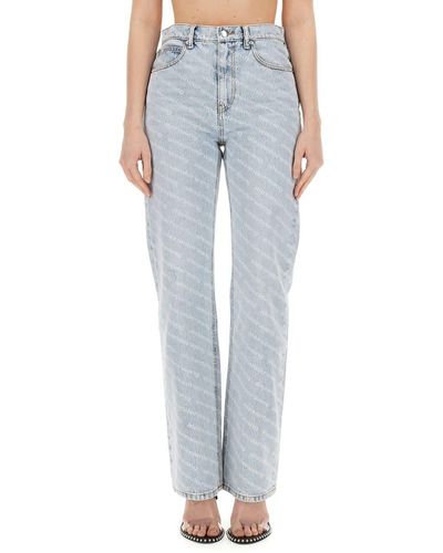 Alexander Wang Relaxed Fit Jeans - Blue