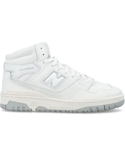 New Balance 650 High Top Sneakers - White