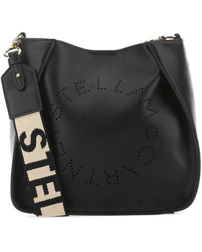 Stella McCartney Alter Mat Stella Logo Crossbody Bag - Black