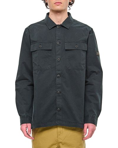 Barbour Buttoned Overshirt Jacket - Grey