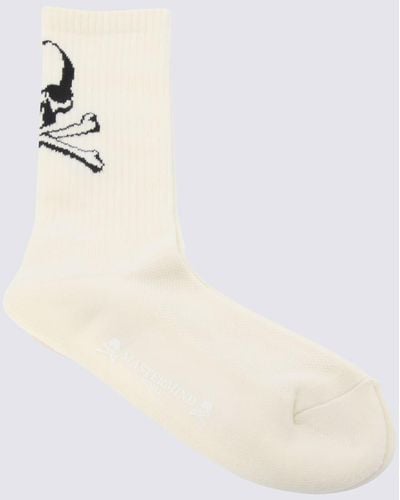 MASTERMIND WORLD Cotton Socks - White