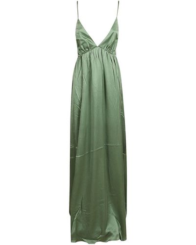 Zimmermann Silk Sip Dress - Green