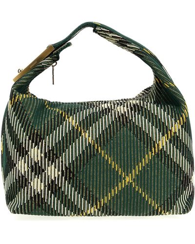 Burberry Peg Hand Bags - Green