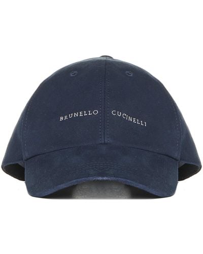 Brunello Cucinelli Hats - Blue