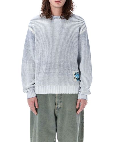 Acne Studios Painted Sweater - Gray