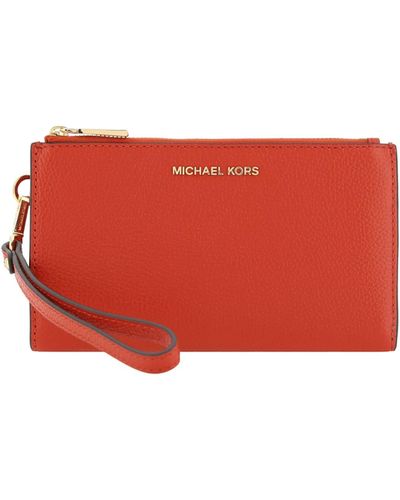 MICHAEL Michael Kors Adele Terracotta Wallet - Red
