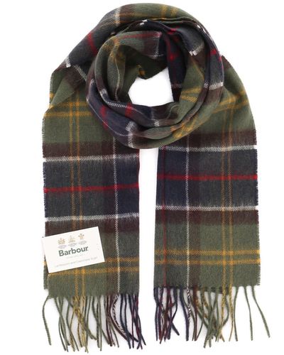 Barbour Tartan Lambswool Scarf - Multicolor