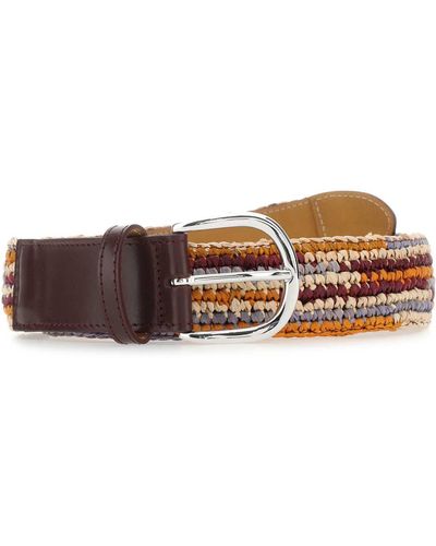 Isabel Marant Raffia Raf Belt - Brown