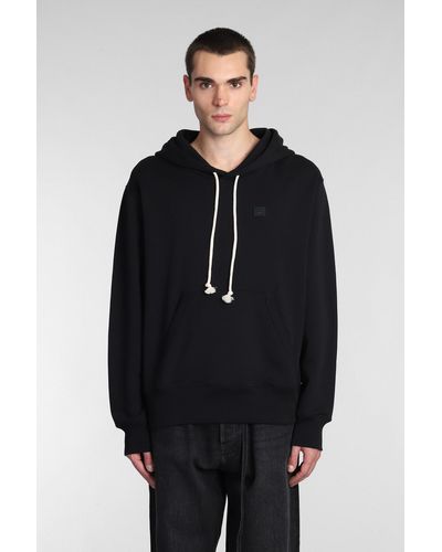 Acne Studios Sweatshirt In Cotton - Black