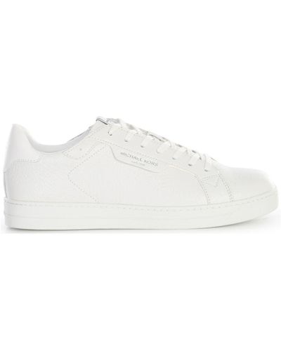 Michael Kors Keating Lace-up Sneakers - White
