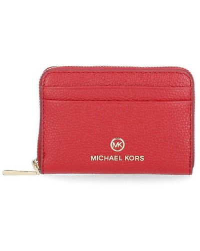 MICHAEL Michael Kors Jet Set Wallet - Red