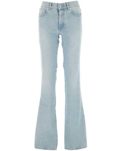 Off-White c/o Virgil Abloh Denim Flared Jeans - Blue