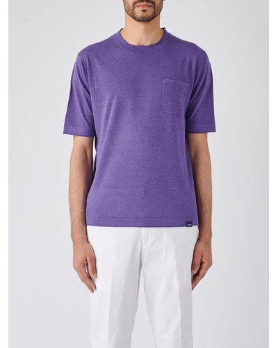 Paltò T-Shirt Melo Afro T-Shirt - Purple