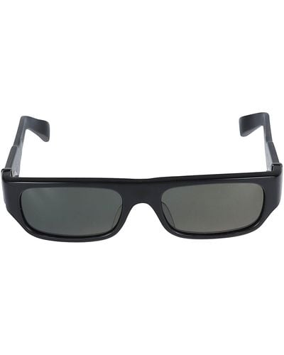Chrome Hearts Rectangle Logo Handle Sunglasses - Black