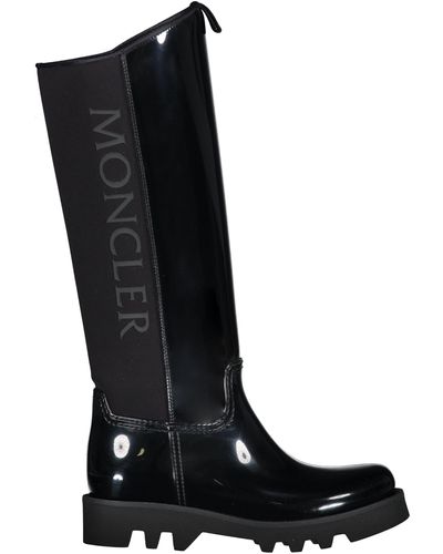 Moncler Gilla Knee-Boots - Black