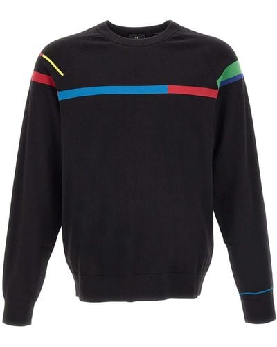 PS by Paul Smith Organic Cotton Sweater - Blue