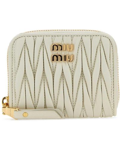 Miu Miu Portafoglio - Metallic